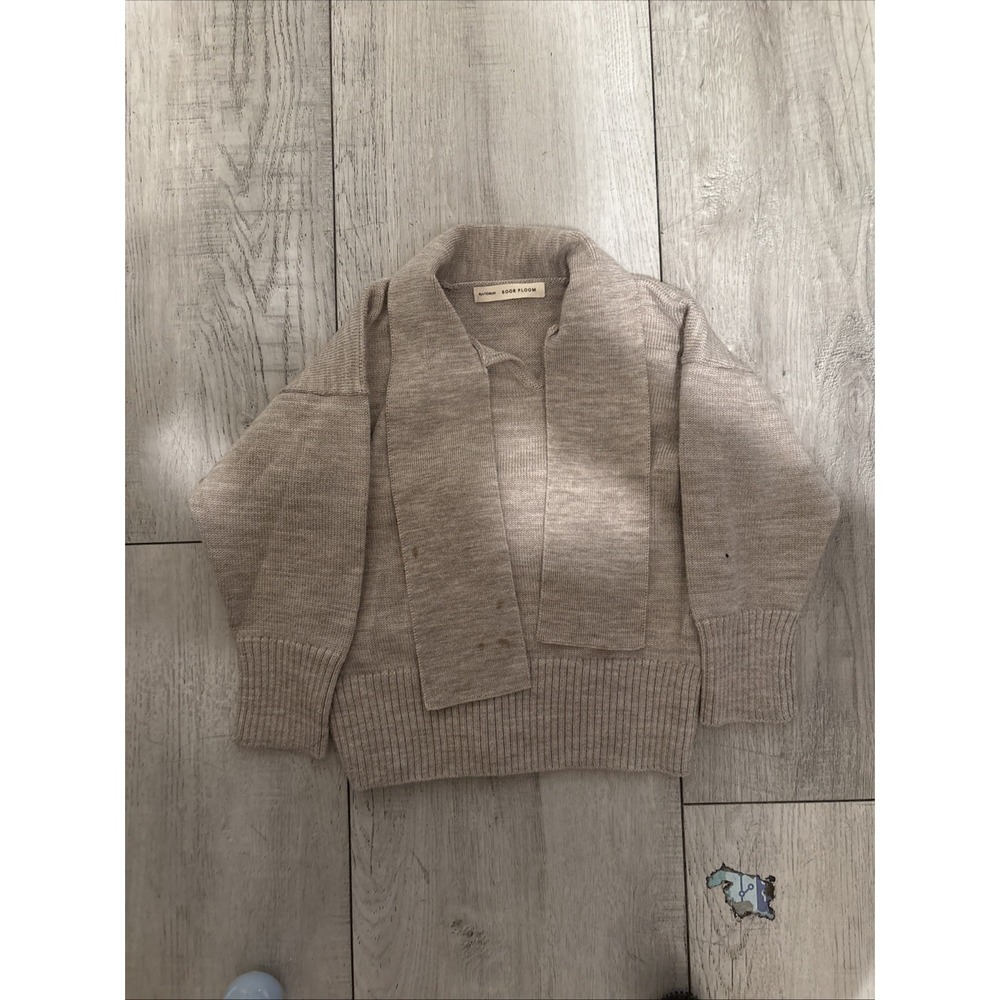 Soor Ploom Knitted And Scarf Shirt Size 4 Years